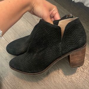 Lucky Brand black booties